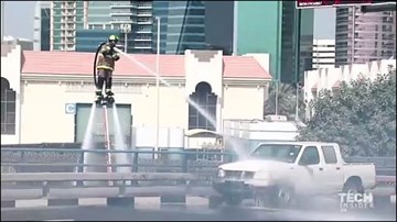 Lính cứu hỏa Dubai dùng 