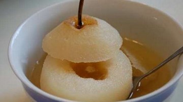 Lê hấp - món lạ trừ ho tuyệt cú mèo