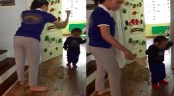 Đình chỉ công tác 2 giáo viên đánh trẻ mầm non