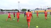 Buổi tập thứ 4 của ĐT U23 Việt Nam trước trận đấu với U23 Malaysia