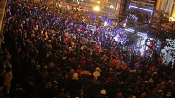 Biển người kín đặc trước chùa Phúc Khánh tham dự đại lễ cầu an