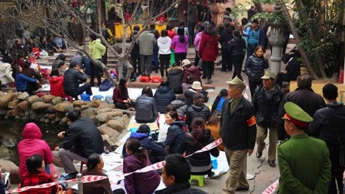 Công an trà trộn vào dân thường chống trộm cắp tại chùa Phúc Khánh