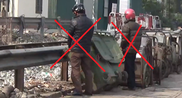Bất chấp phạt nặng, 'quý ông, quý bà' vẫn tiểu tiện khai mù phố Thủ đô