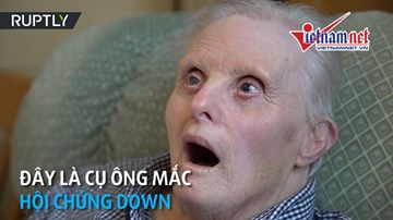 Cụ ông mắc hội chứng Down sống thọ nhất thế giới đón sinh nhật thứ 77