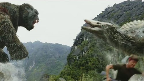 Kong: Skull Island hé lộ cảnh quái thú đại chiến cùng King Kong ở Ninh Bình