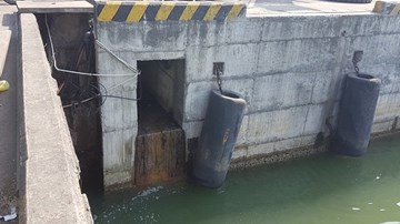 Clip cống xả thải nghi của Formosa quay tại cảng Tiên Sa