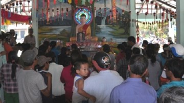 Thực hư chuyện hình Phật tỏa hào quang như tin đồn tại Kiên Giang