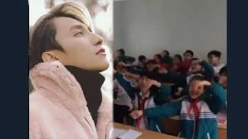 Đồng ca 'Nơi này có anh' của học sinh Hạ Long tặng cô giáo gây ngạc nhiên