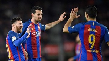 Messi - Suarez - Neymar cùng 