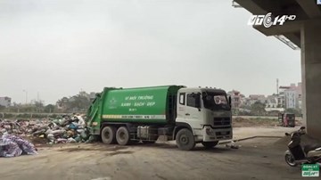 Hà Nội: Công ty môi trường đổ trộm hàng chục tấn rác thải