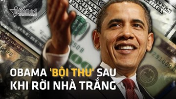 Rời Nhà Trắng, vợ chồng ông Obama vẫn kiếm hàng nghìn tỉ đồng