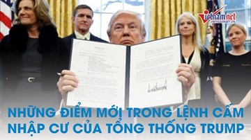 Những điểm khác biệt trong lệnh cấm nhập cư mới của ông Trump