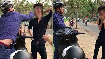Hiệp sĩ đường phố giáng “cú đấm ngàn cân” vào mặt kẻ cướp