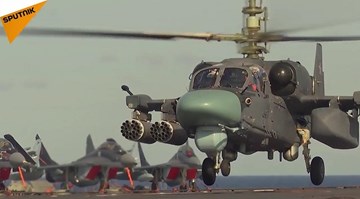 'Cá sấu' Ka-52K phô diễn uy lực đáng gờm trên biển