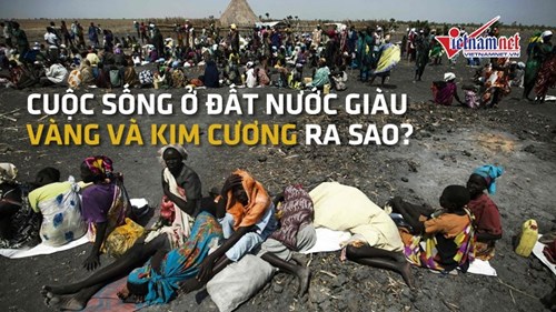 Cuộc sống kinh hoàng ở đất nước của vàng và kim cương
