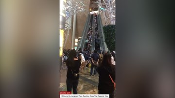 Thang máy bất ngờ đổi hướng, 18 người bị thương ở Hong Kong