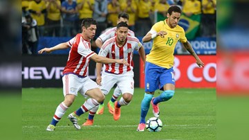 Màn solo đẳng cấp từ sân nhà của Neymar ghi bàn vào lưới Paraguay