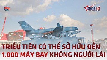 Triều Tiên có thể đang sở hữu đến 1.000 máy bay không người lái