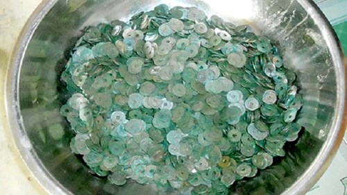 Phát hiện hũ tiền cổ nặng 9 kg ở Hà Tĩnh