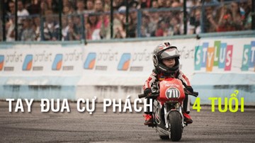 Hành trình trở thành tay đua moto cự phách của cậu bé 4 tuổi