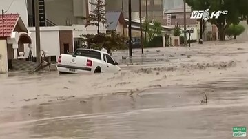 Lũ lụt nhấn chìm 1 thành phố ở miền Nam của Argentina