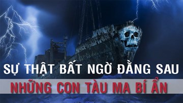 Sự thật bất ngờ đằng sau những con tàu 'ma' ám ảnh cả thế giới