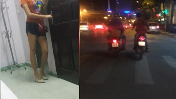 Mánh lới không ngờ của cò dẫn khách làng chơi sau 0h ở Hà Nội