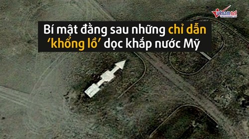 Bí mật đằng sau những chỉ dẫn ‘khổng lồ’ dọc khắp nước Mỹ