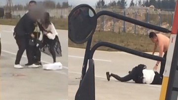 Vợ chồng đánh nhau trên đường băng, máy bay trễ chuyến