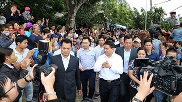 Người dân Đồng Tâm phấn khởi sau cuộc đối thoại với ông Nguyễn Đức Chung?