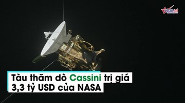 Tàu vũ trụ 3,3 tỷ USD của NASA bắt đầu hành trình 'tự vẫn'