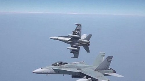 Video chiến đấu cơ Australia xóa sổ nhà máy sản xuất bom của IS