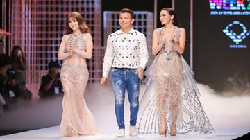 Kỳ Duyên lạnh lùng làm vedette ở tuần lễ thời trang