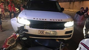 Rượt bắt tên cướp xe Range Rover kịch tính trên phố Hà Nội