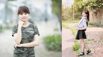 Cô gái 20 tuổi xinh đẹp, giỏi võ trở thành hoa khôi trường cảnh sát