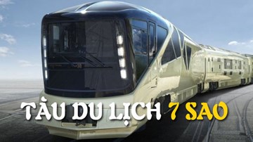 Trải nghiệm độc đáo với tàu du lịch 7 sao có giá 10.000 USD/vé