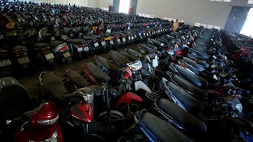 TPHCM: 10.000 xe máy vô chủ, sắp thành đống sắt vụn