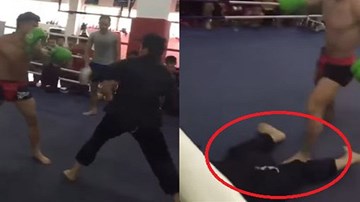 Võ sĩ quyền Anh hạ knock-out cao thủ phái Võ Đang trong… 7 giây