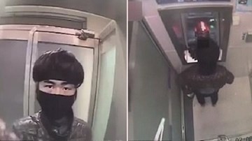 Nam thanh niên đốt máy ATM, dập lửa bằng nước tiểu