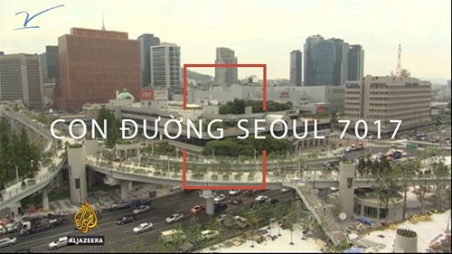 Cận cảnh đường đi bộ hoành tráng hơn nghìn tỷ ở Seoul