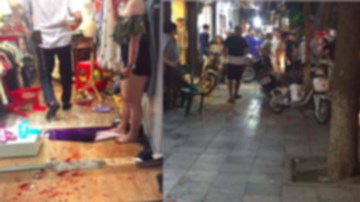 Bắt nghi phạm chém gục đôi nam nữ trên phố Hàng Bông
