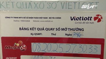 Hai người trúng giải Jackpot 38 và 112 tỷ đồng vẫn 
