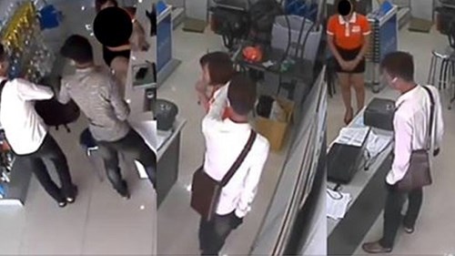 Điều tra nghi án dùng súng cướp cửa hàng điện thoại