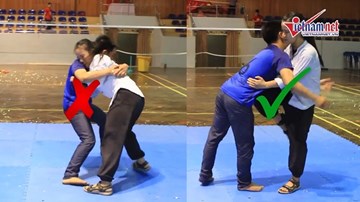 Miếng võ đơn giản chống quấy rối cho phụ nữ