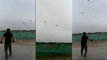 Màn thả diều cực đỉnh hút triệu người xem
