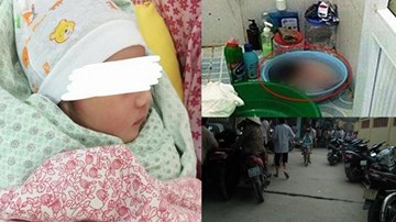 Mẹ đẻ bị tình nghi dìm chết con trai 35 ngày tuổi trong chậu nước