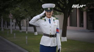 Những nữ cảnh sát giao thông xinh đẹp ở Triều Tiên