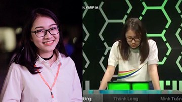 Hai cô gái xinh đẹp gây bão chương trình Olympia 2017