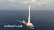 Israel phóng thử nghiệm tên lửa LORA trên biển