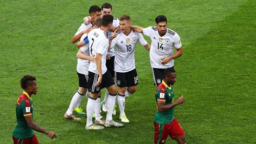 Đè bẹp Cameroon, Đức chạm trán Mexico ở bán kết